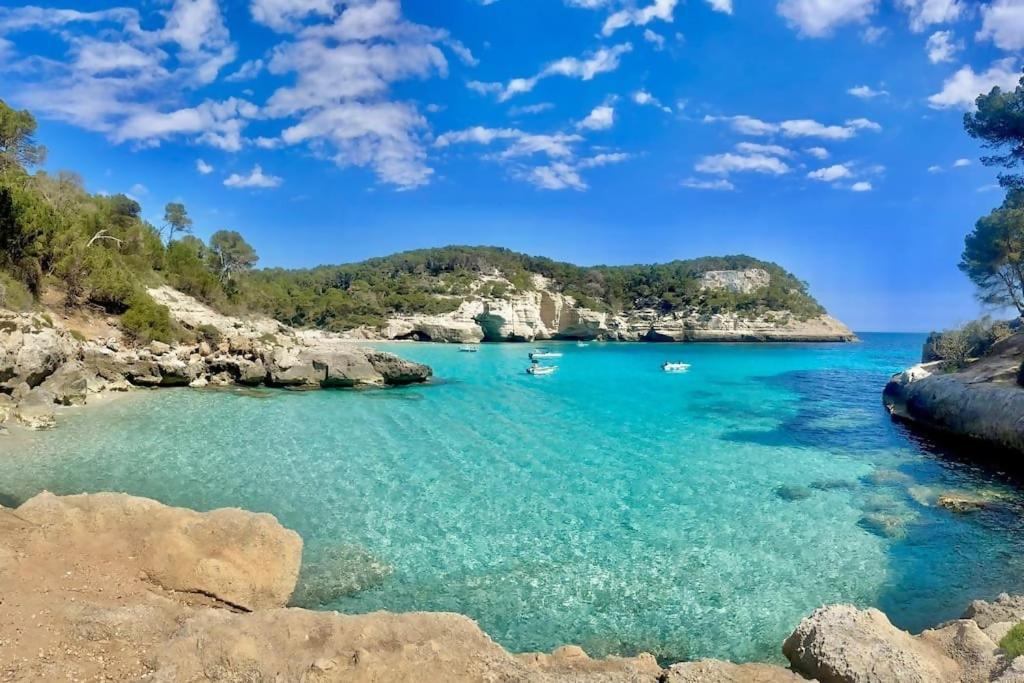 Algaiarens Apto Con Piscina Y Junto A La Playa カラ・エン・ブラネス エクステリア 写真