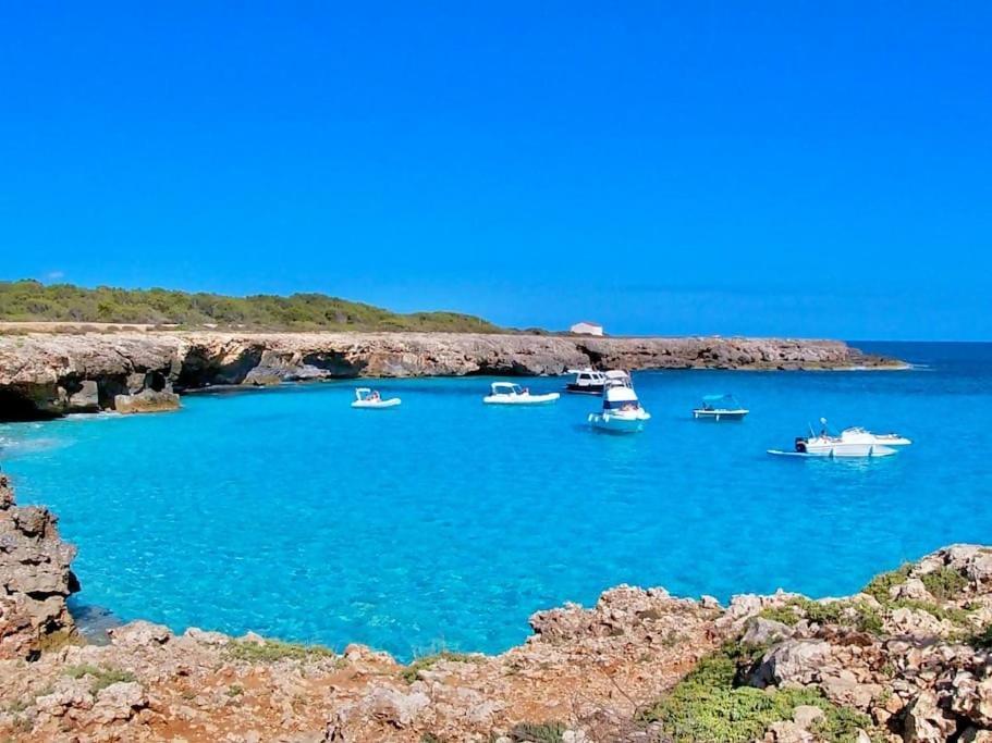 Algaiarens Apto Con Piscina Y Junto A La Playa カラ・エン・ブラネス エクステリア 写真